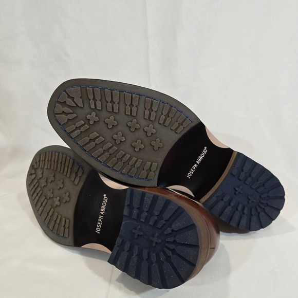 Joseph Abboud Thorton Mens Brown Leather Lace Up Oxford Dress Shoes Size 10D - Picture 10 of 10